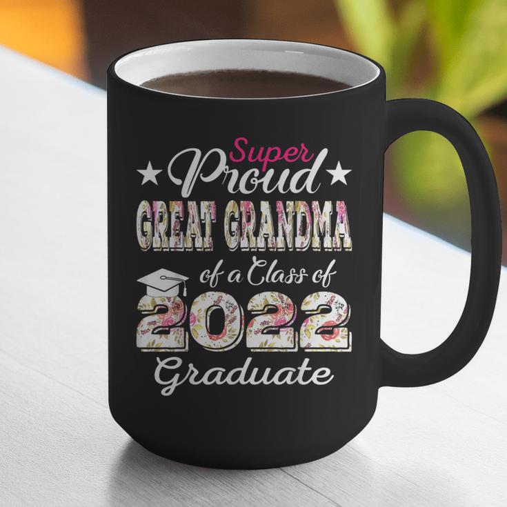 Proud Great Grandma Of 2022 Graduate Class 2022 Graduation Graphic Print Coffee Mug