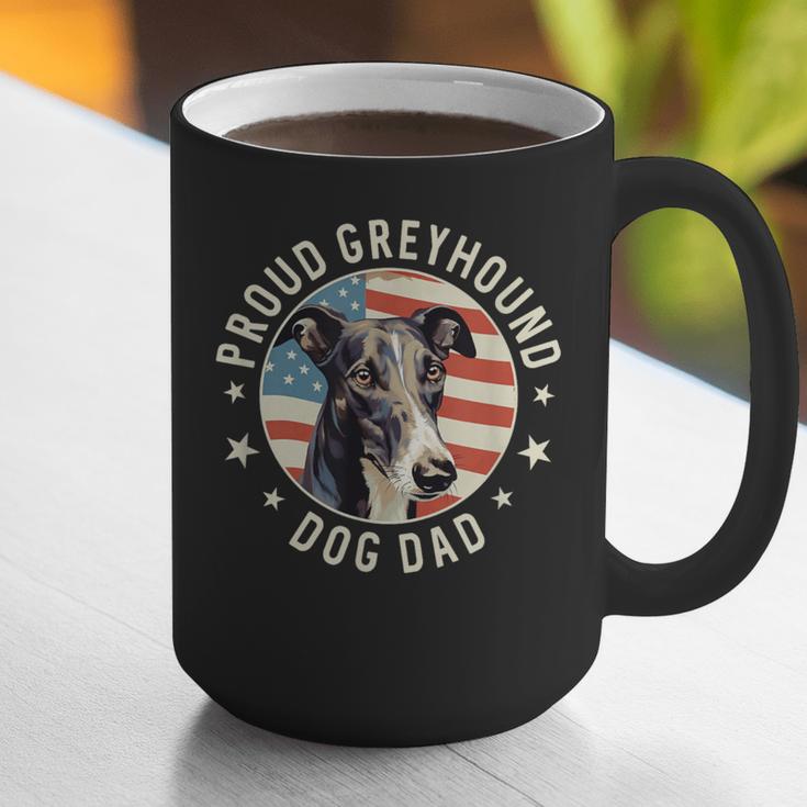 Proud Greyhound Dad American Flag Patriotic Greyhound Dad Graphic Print Coffee Mug Proud Greyhound Dad American Flag Patriotic Greyhound Dad Graphic Print Coffee Mug
