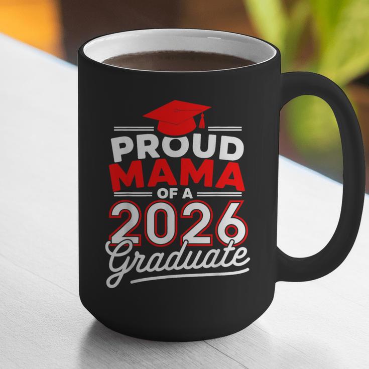 Proud Mama Of A 2026 Graduate Class Of 2026 Mom Graduation Graphic Print Coffee Mug