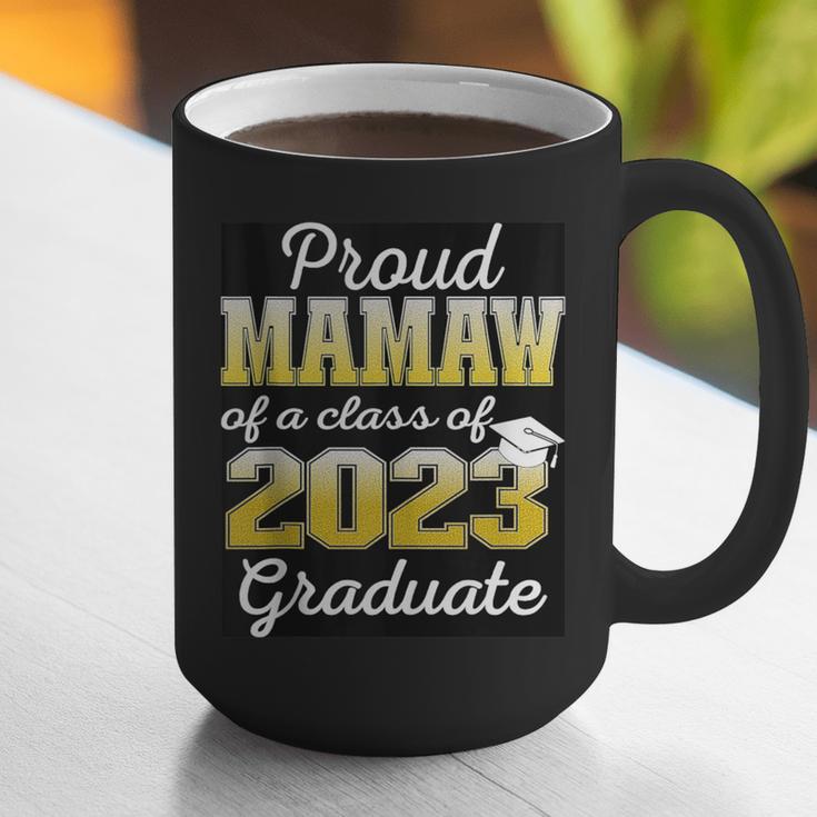 Proud Mamaw Of 2023 Graduate Class 2023 Graduation Family Graphic Print Coffee Mug