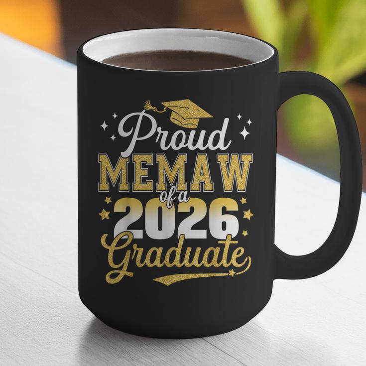 Proud Memaw Of a Class Of 2026 Graduate Senior Graduation Graphic Print Coffee Mug