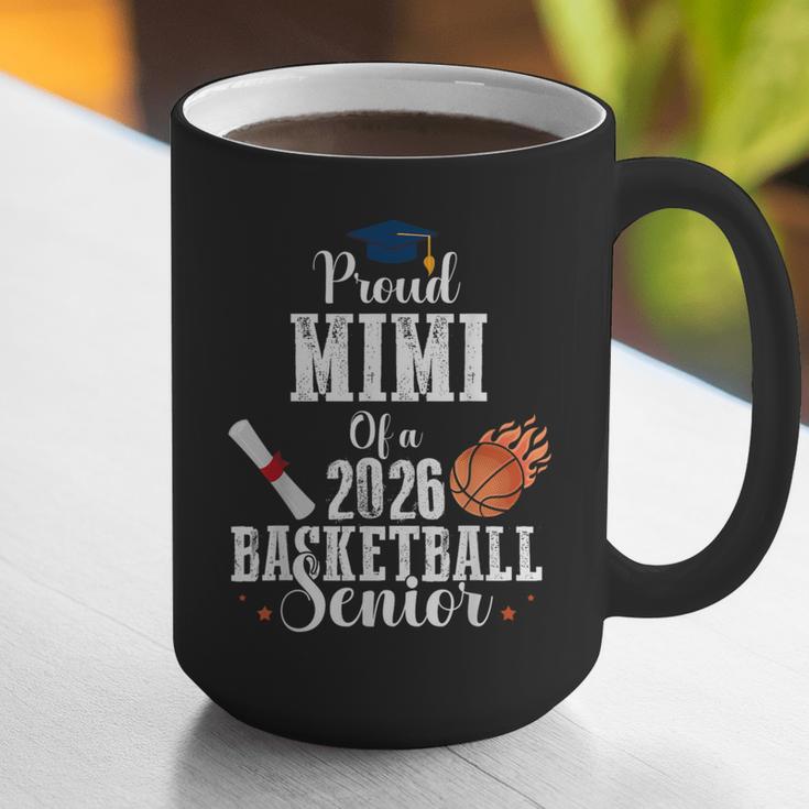 Proud MIMI Of 2026 Basketball Senior Class Graduation Graphic Print Coffee Mug