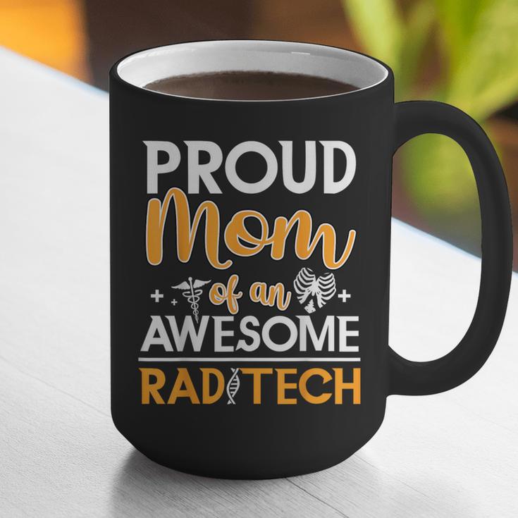 Proud Mom Of An Awesome Rad Tech Graduation Matching Family Graphic Print Coffee Mug