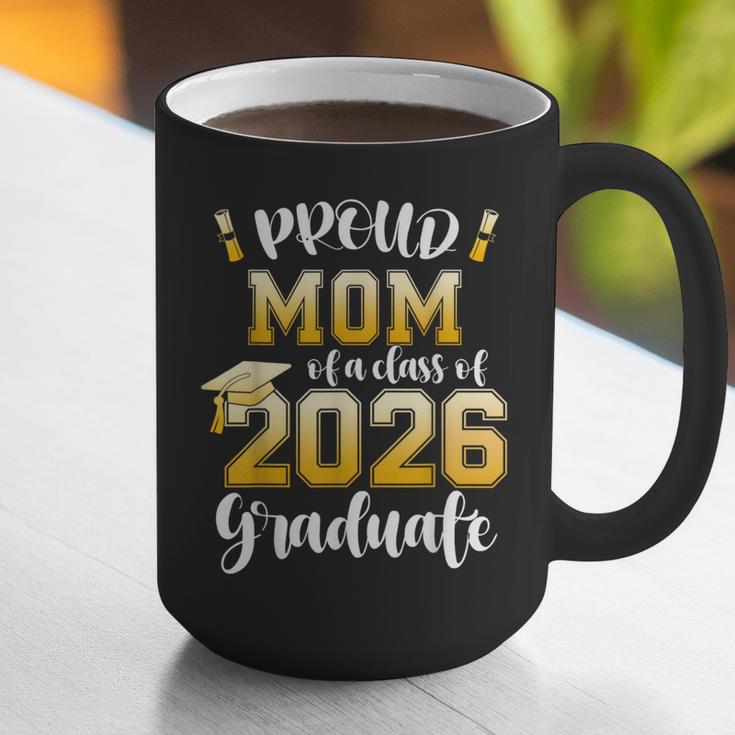 Proud Mom Of a Class Of 2026 Graduate Graduation 2026 Women Graphic Print Coffee Mug