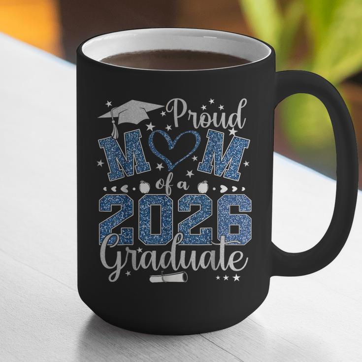 Proud Mom Of a Class Of 2026 Graduate Senior Graduation Graphic Print Coffee Mug