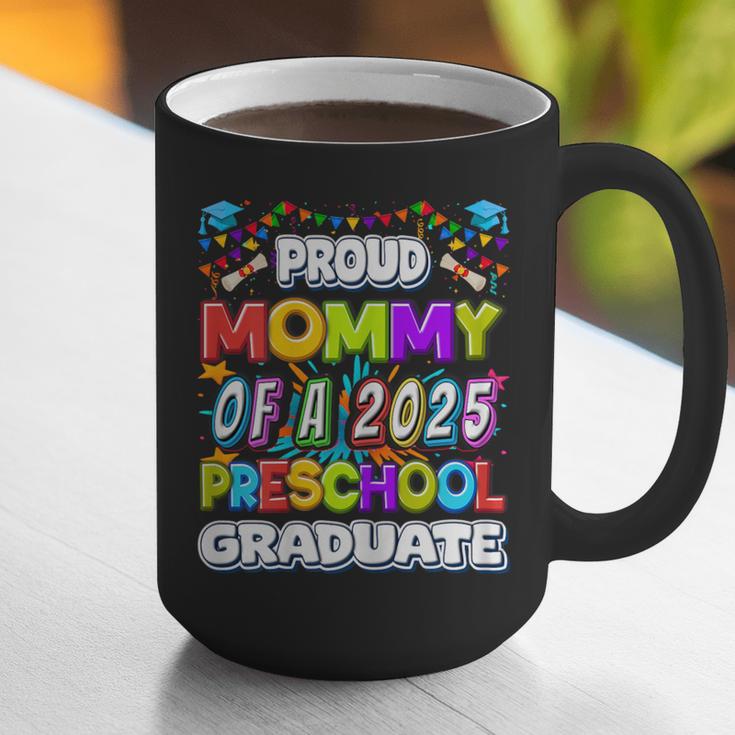 Proud MOMMY Of a 2025 Preschool Graduate Graduation Graphic Print Coffee Mug