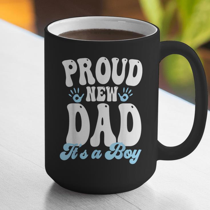 Proud New Dad It's A Boy Father To Be Soon To Be Dad Graphic Print Coffee Mug