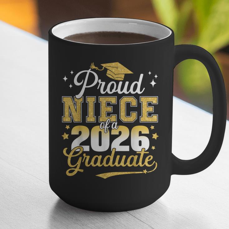 Proud Niece Of a Class Of 2026 Graduate Senior Graduation Graphic Print Coffee Mug