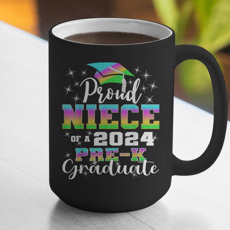Proud Niece Of PreK School Graduate 2024 Graduation Niece Graphic Print Coffee Mug