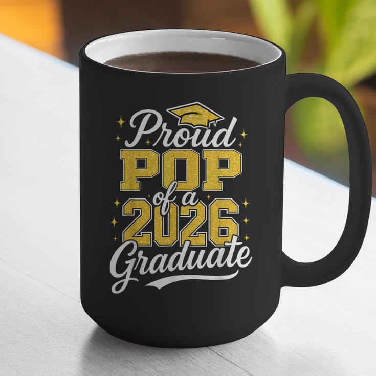 Proud Pop Of A 2026 Graduate Class Of 2026 Graduation Graphic Print Coffee Mug