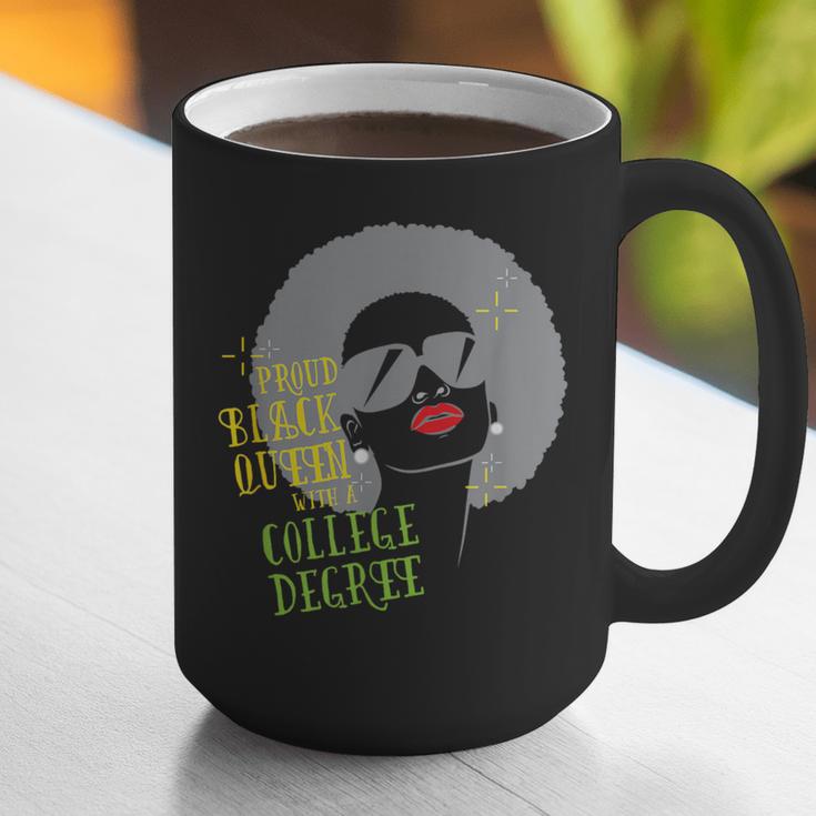 Proud Queen College Graduation Graphic Print Coffee Mug