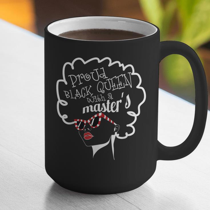 Proud Queen Masters Degree Graduation Women MSW Graphic Print Coffee Mug