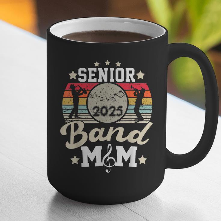 Proud Senior Mom Marching Band Mom Class Of 2025 Graduation Graphic Print Coffee Mug