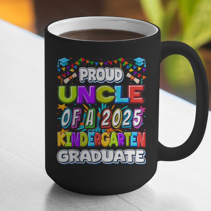 Proud UNCLE Of a 2025 Kindergarten Graduate Graduation Graphic Print Coffee Mug