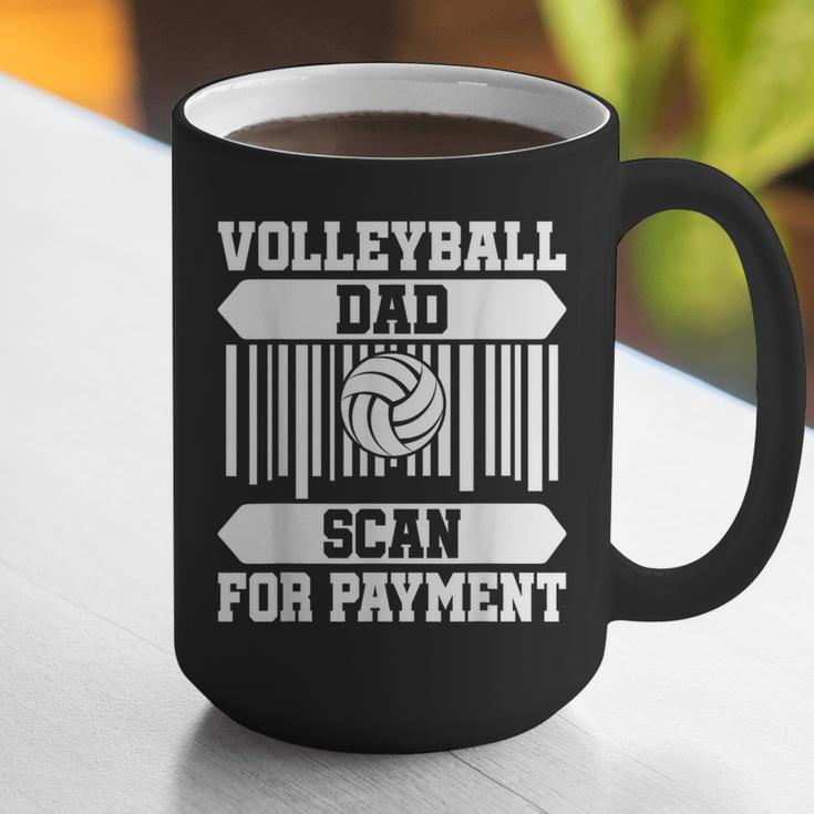 Proud Volleyball Dad Father's Day Graphic Print Coffee Mug