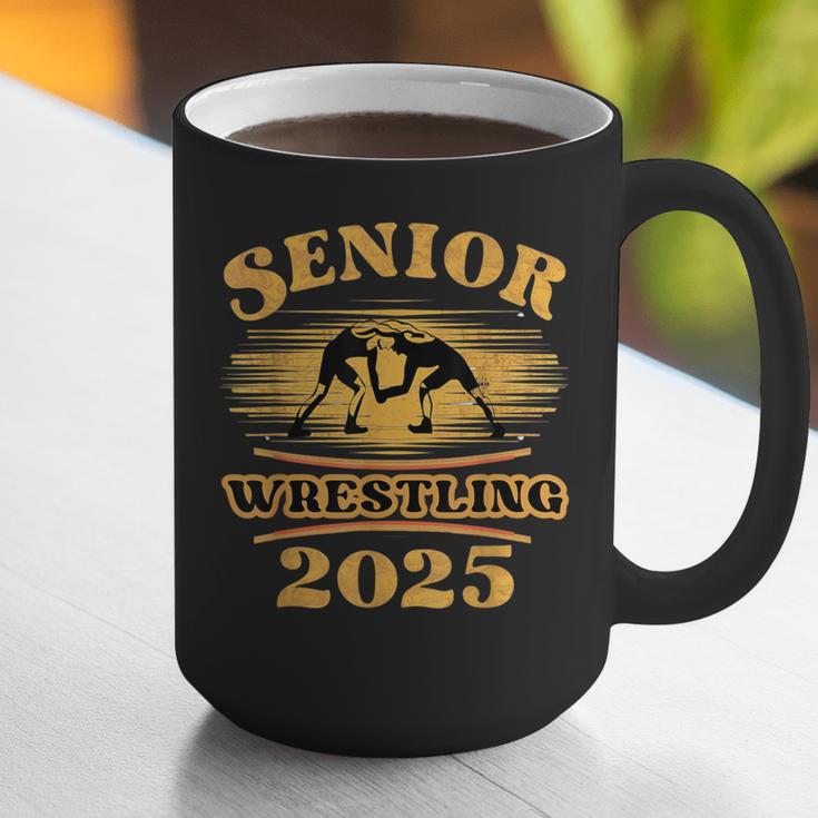 Proud Wrestler Graduation Apparel For Supporters And Seniors Graphic Print Coffee Mug