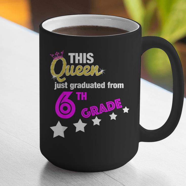 Queen 6th Grade Graduation For Girls Graphic Print Coffee Mug