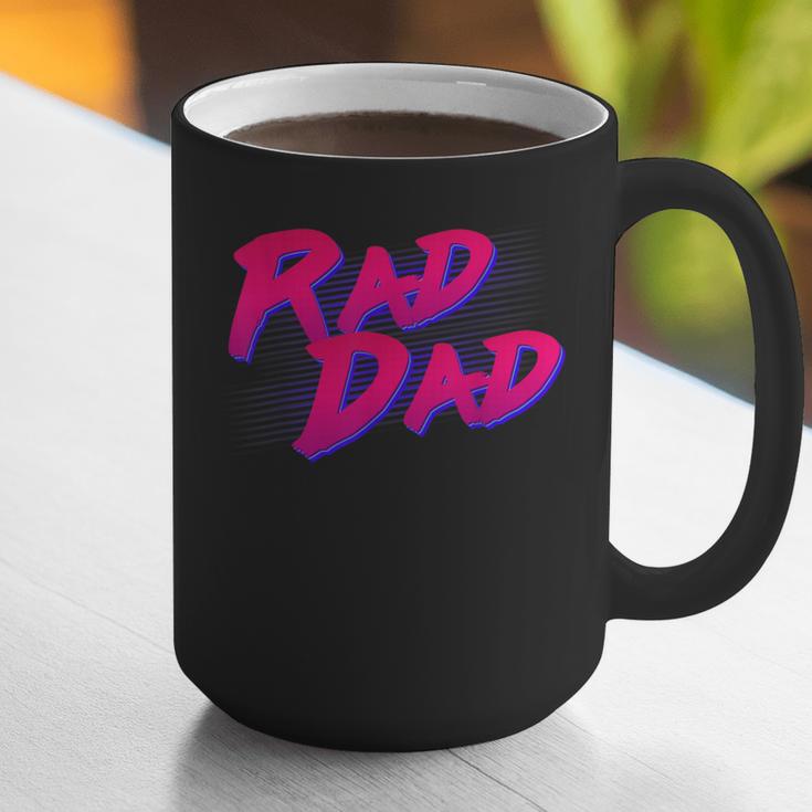 Rad Dad Retro Graphic Print Coffee Mug Rad Dad Retro Graphic Print Coffee Mug