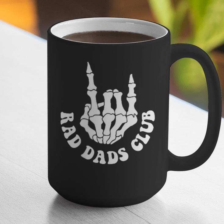 Rad Dads Club Fathers Day Cool Dads Club Graphic Print Coffee Mug