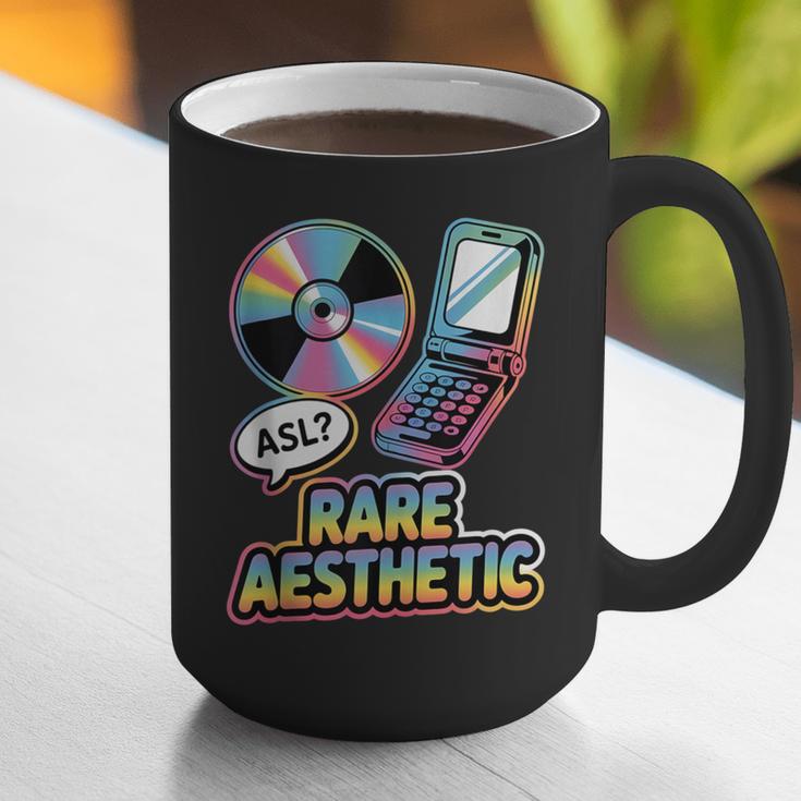 Rare Aesthetic Retro Nostalgia Y2K Vibes Graphic Print Coffee Mug Rare Aesthetic Retro Nostalgia Y2K Vibes Graphic Print Coffee Mug