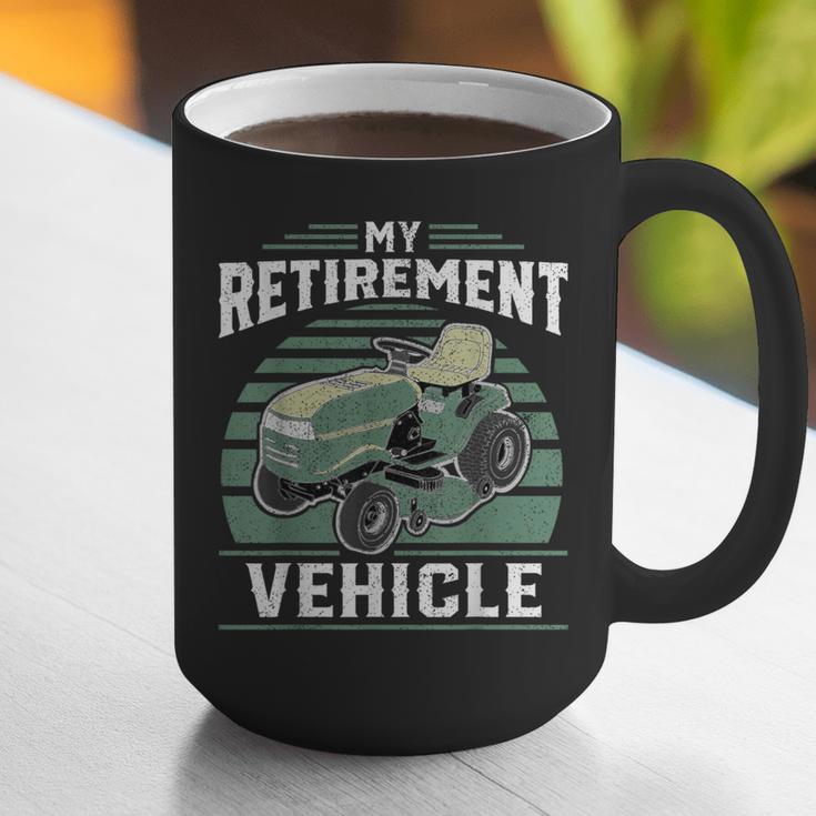 My Retirement Vehicle Riding Lawn Mower Retro Dad Graphic Print Coffee Mug My Retirement Vehicle Riding Lawn Mower Retro Dad Graphic Print Coffee Mug