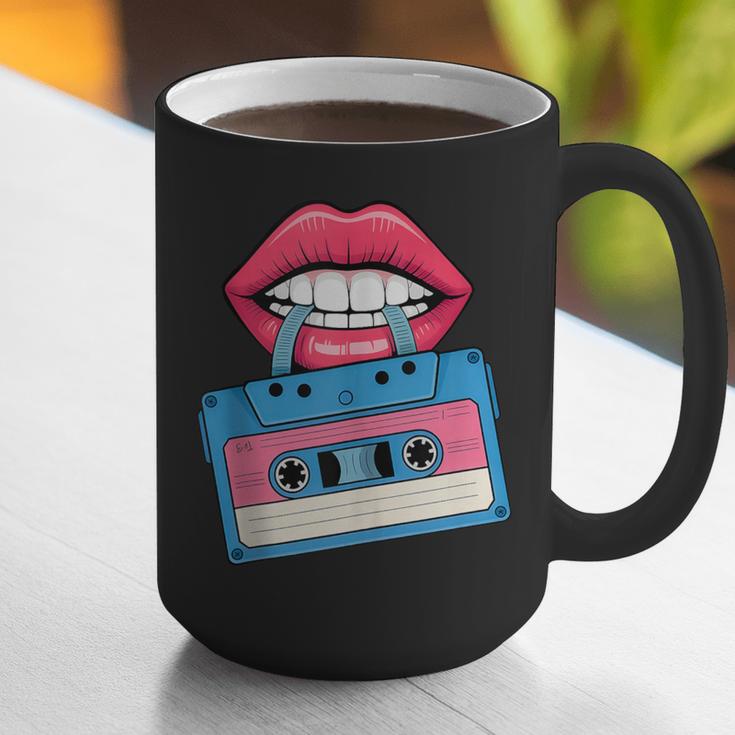 Retro 80s And 90s Cassette Perfect For Nostalgia Graphic Print Coffee Mug