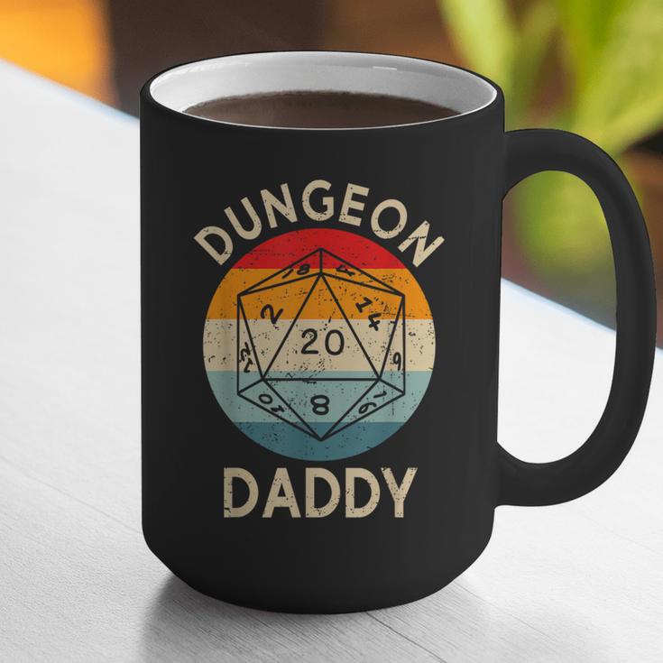 Retro Dungeon Daddy Fathers Day Graphic Print Coffee Mug Retro Dungeon Daddy Fathers Day Graphic Print Coffee Mug