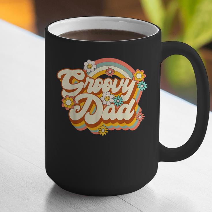 Retro Groovy Dad Family Birthday 60s 70s Hippie Costume Graphic Print Coffee Mug Retro Groovy Dad Family Birthday 60s 70s Hippie Costume Graphic Print Coffee Mug