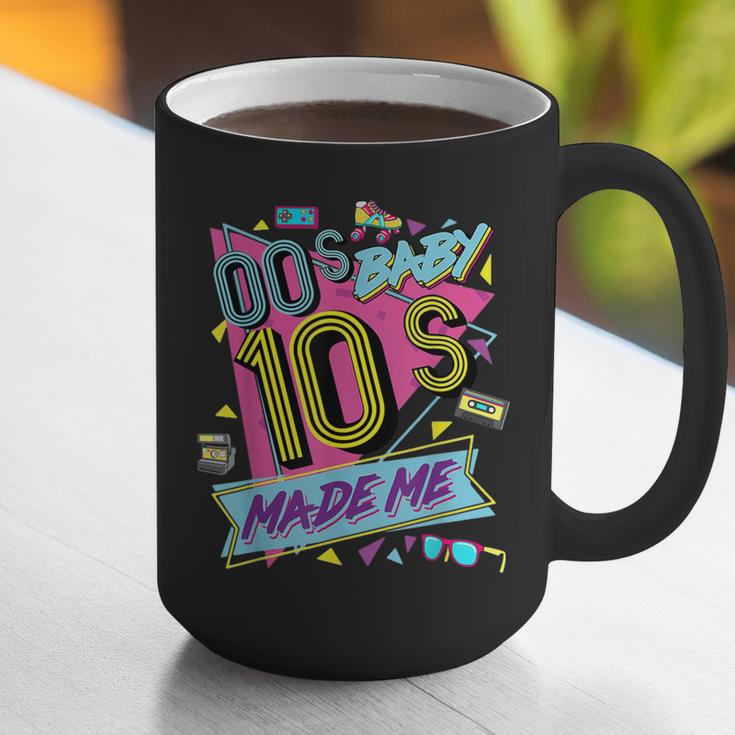 Retro Vintage 00's Baby 10's Made Me Nostalgia Classic Graphic Print Coffee Mug Retro Vintage 00's Baby 10's Made Me Nostalgia Classic Graphic Print Coffee Mug