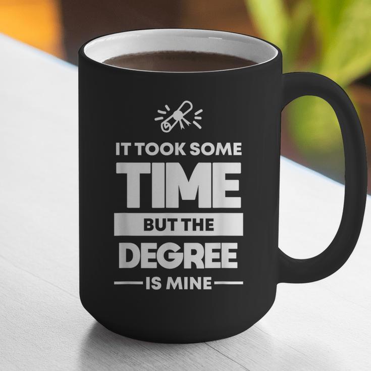 Returning Adult College Graduation T-Shirt Graphic Print Coffee Mug