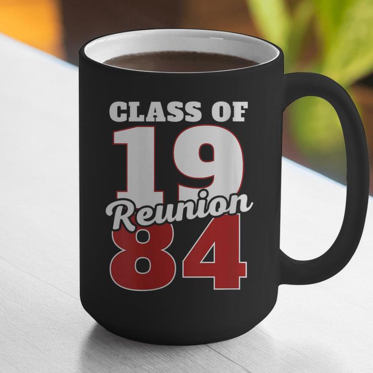 Reunion 1984 Class Of 1984 Reunion 84 Graduation 1984 Graphic Print Coffee Mug