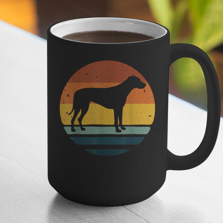 Rhodesian Ridgeback Vintage Retro Dog Mom Dad Graphic Print Coffee Mug
