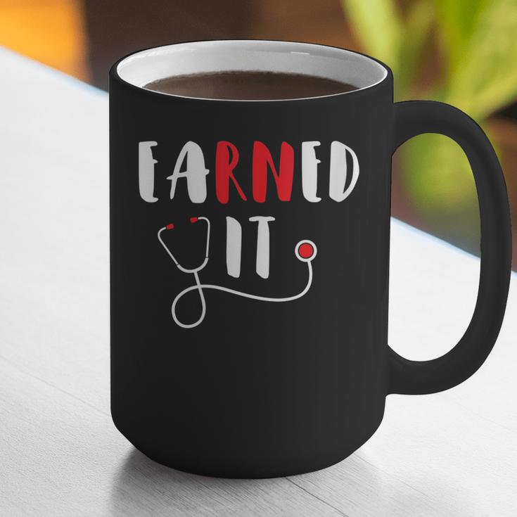 RN Nursing Student Graduation EaRNed It Graphic Print Coffee Mug