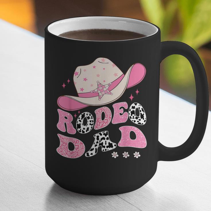 Rodeo Dad Pink Cowgirl 1St Birthday Family Matching Graphic Print Coffee Mug