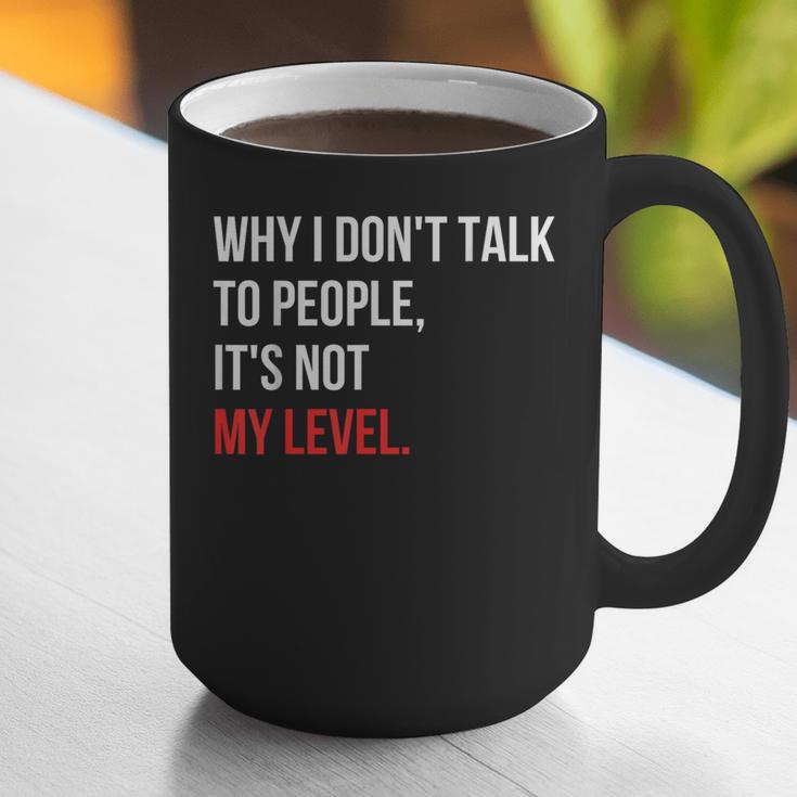 Sarcastic Introvert Attitude Quote Graphic Print Coffee Mug