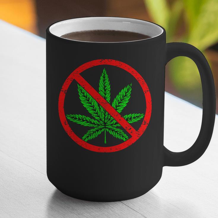 Say No Cannabis Anti-Marijuana Retro Weed Parent Dad Mom Graphic Print Coffee Mug Say No Cannabis Anti-Marijuana Retro Weed Parent Dad Mom Graphic Print Coffee Mug