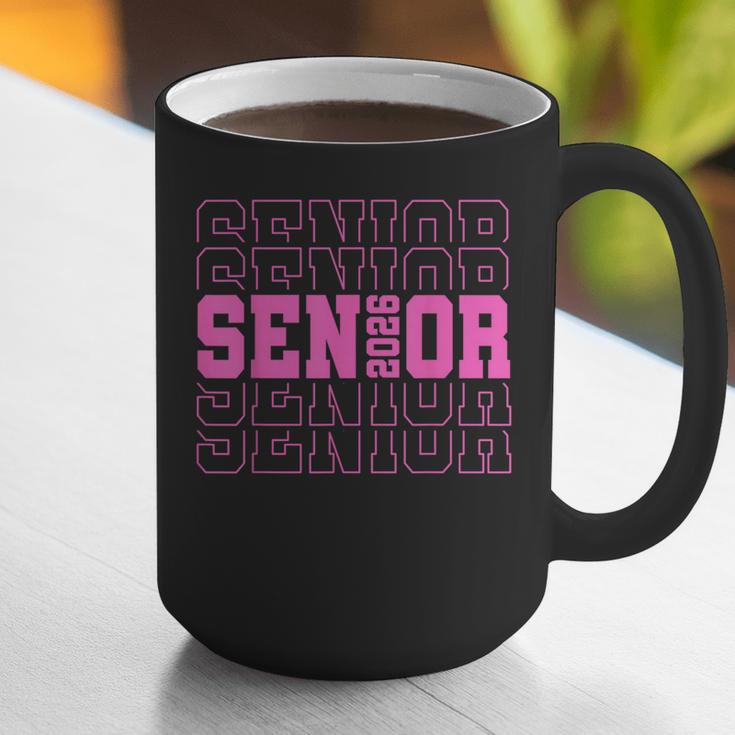 Senior 2026 Class Of 2026 Boys Girls Matching Graduation Graphic Print Coffee Mug
