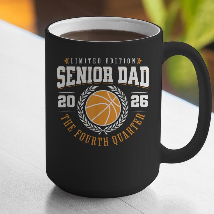 Senior Basketball Dad 2026 The Final Quarter Graphic Print Coffee Mug