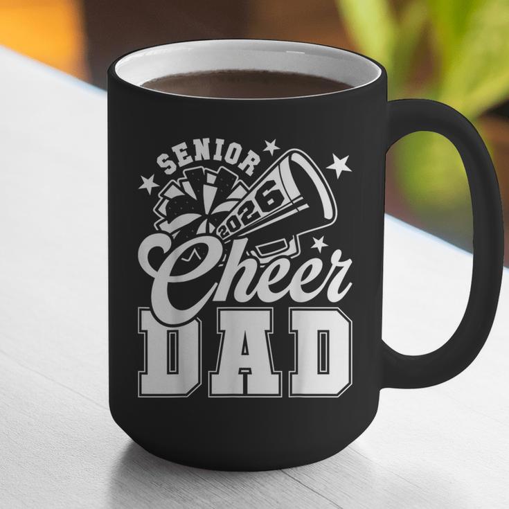 Senior Cheer Dad 2026 Proud Cheerleader Dad Class Of 2026 Graphic Print Coffee Mug