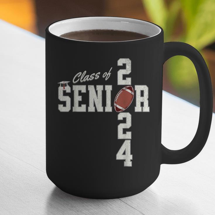 Senior Class Of 2024 Football Graduation Party Favors 2024 Graphic Print Coffee Mug
