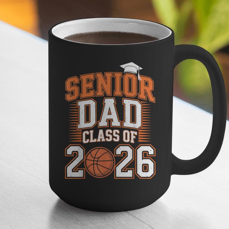 Senior Dad Class Of 2026 Graduate Basketball Graduation 2026 Graphic Print Coffee Mug