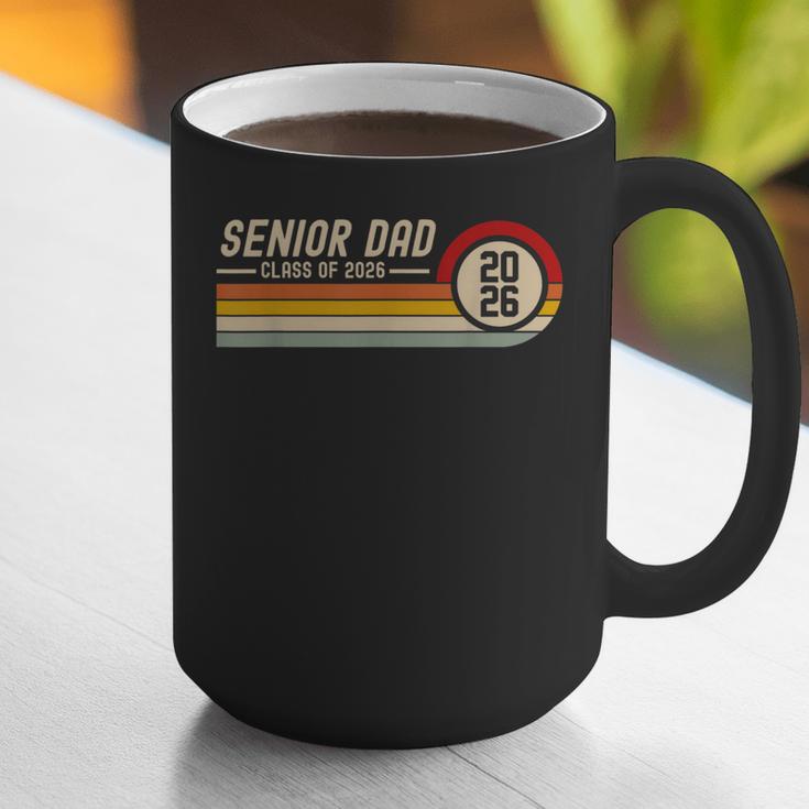 Senior Dad Class Of 2026 Graduation 2026 Graduate Vintage Graphic Print Coffee Mug