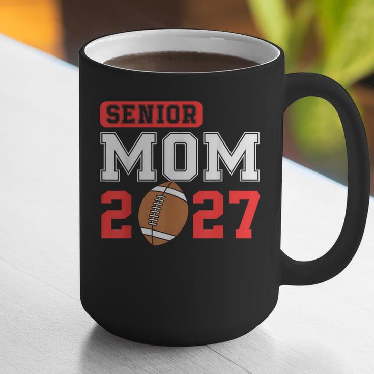 Senior Football Mom 2027 Team Class Of 2027 Graduation Mom Graphic Print Coffee Mug