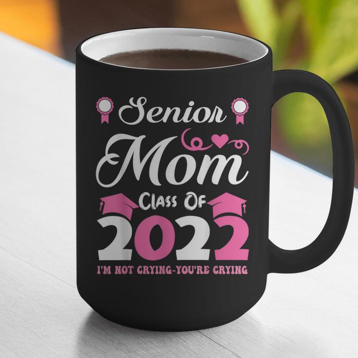 Senior Mom Of A Class Of 2022 Heart School Graduation Graphic Print Coffee Mug