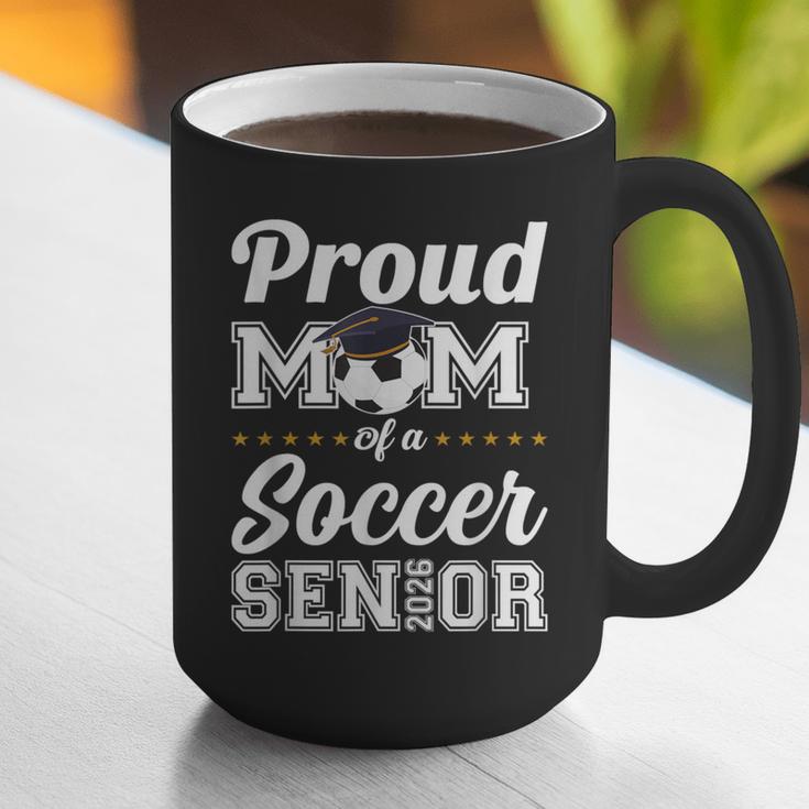 Senior Mom Class Of 2026 Soccer Mom Graduation Graphic Print Coffee Mug