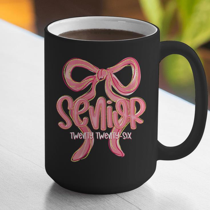 Senior Twenty Twenty-Six Coquette Graduation Class Of 2026 Graphic Print Coffee Mug