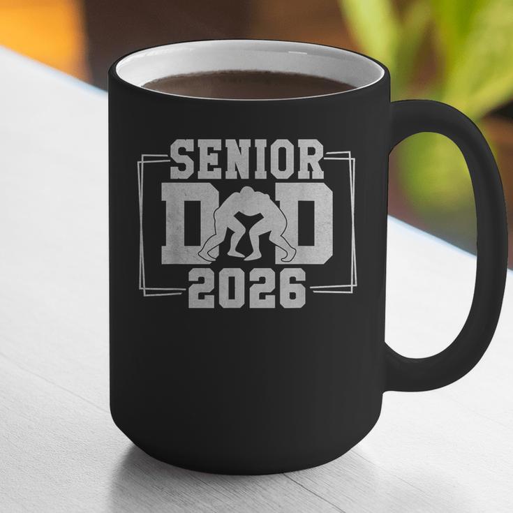 Senior Wrestling Dad 2026 Senior Dad Class Of 2026 Graphic Print Coffee Mug