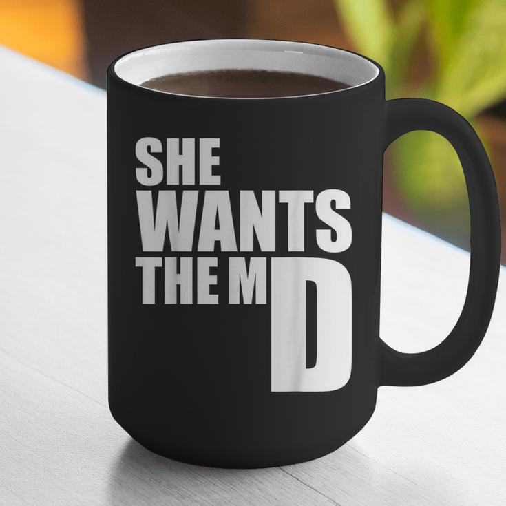 She Wants The MD Shirt Medical Graduation Doctor Graphic Print Coffee Mug