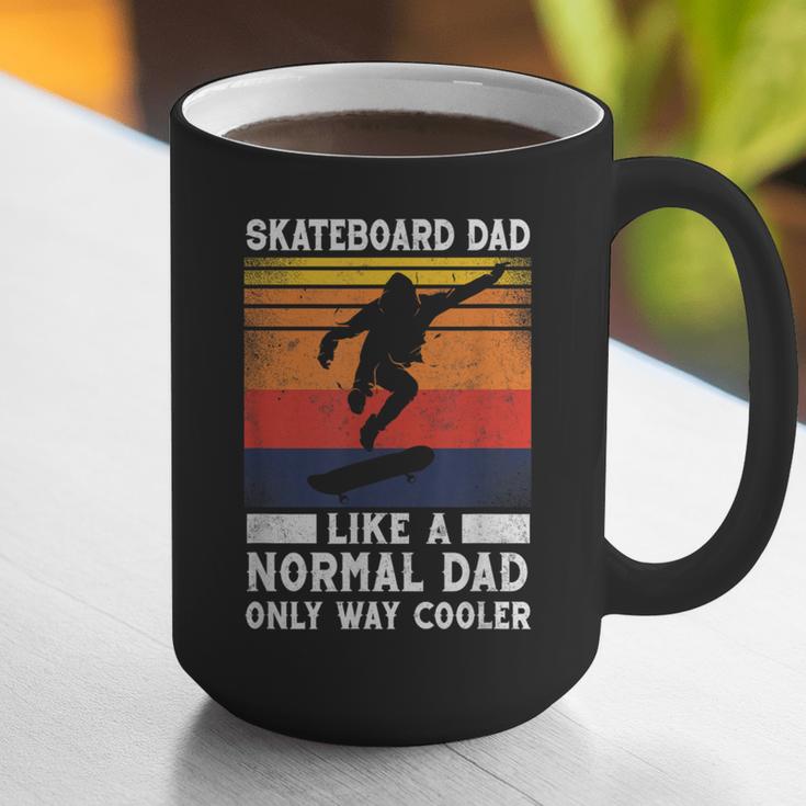 Skateboard Like A Normal Dad Vintage 80S 90S Retro Graphic Print Coffee Mug
