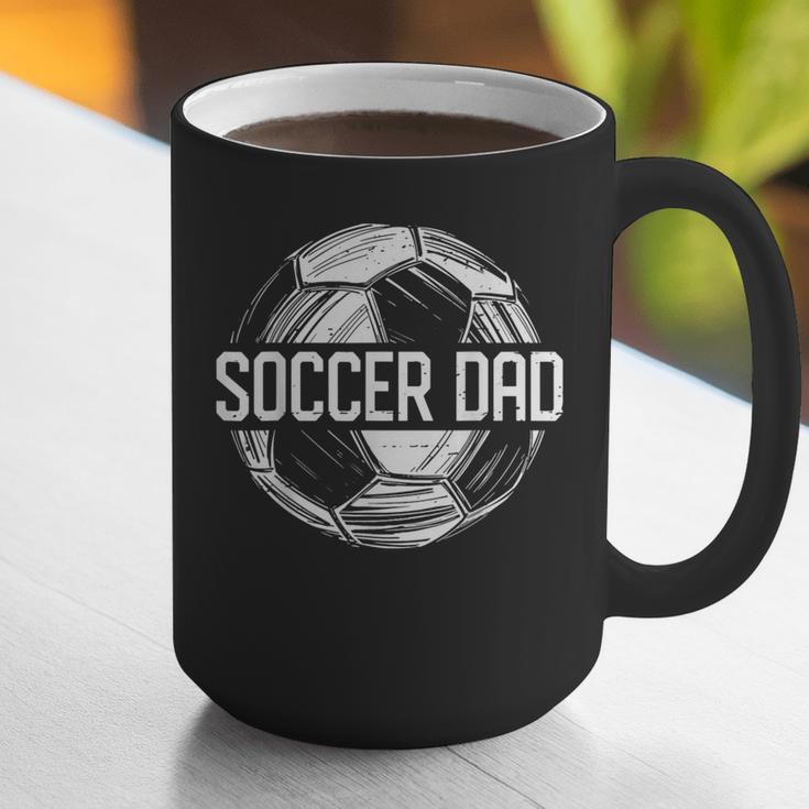 Soccer Dad Family Matching Team Player Sport Lover Papa Graphic Print Coffee Mug